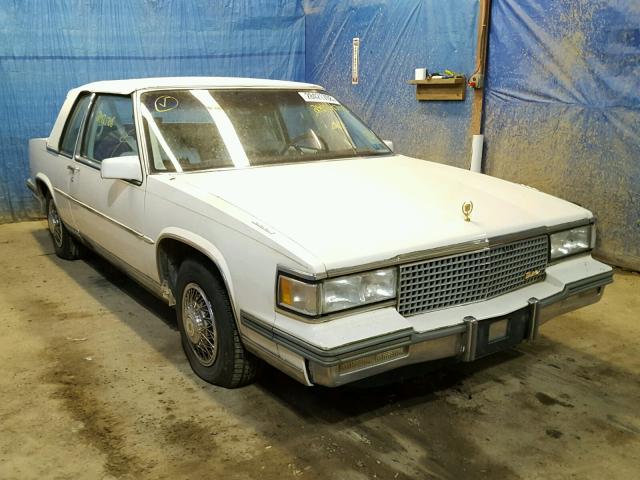 1G6CD1155J4304181 - 1988 CADILLAC DEVILLE WHITE photo 1