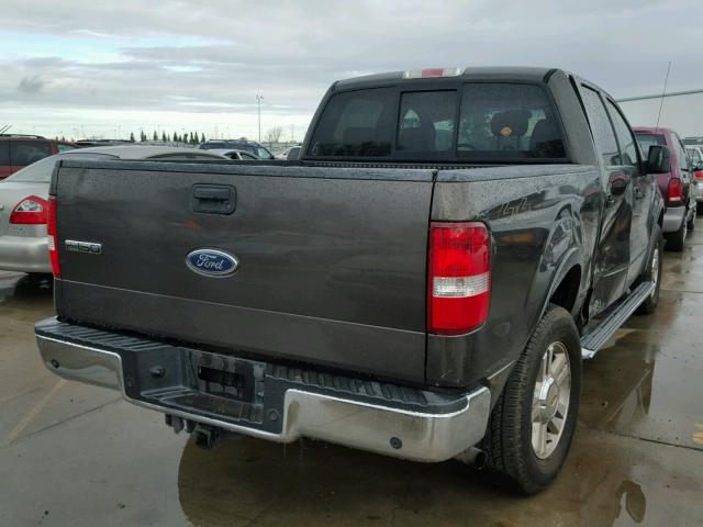 1FTPW14565KE67198 - 2005 FORD F150 SUPER BROWN photo 4