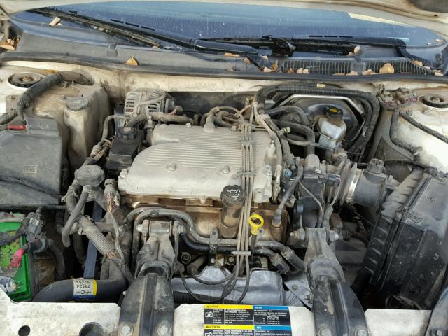 2G1WB55K369311621 - 2006 CHEVROLET IMPALA LS WHITE photo 7