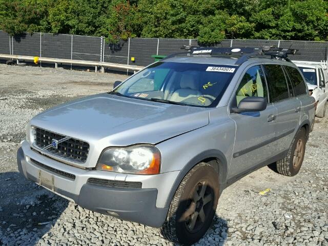 YV4CZ592X61238992 - 2006 VOLVO XC90 SILVER photo 2