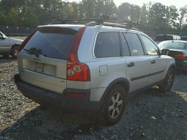 YV4CZ592X61238992 - 2006 VOLVO XC90 SILVER photo 4