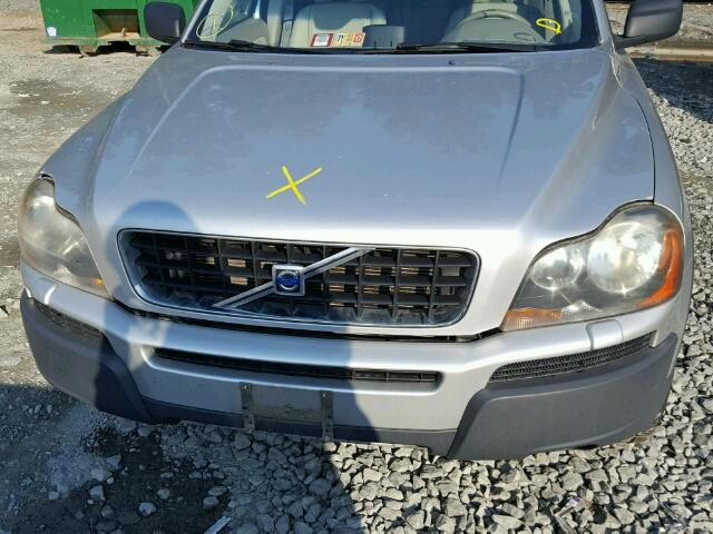 YV4CZ592X61238992 - 2006 VOLVO XC90 SILVER photo 7