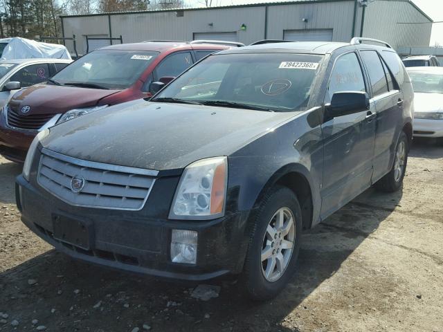 1GYEE637580101432 - 2008 CADILLAC SRX BLACK photo 2