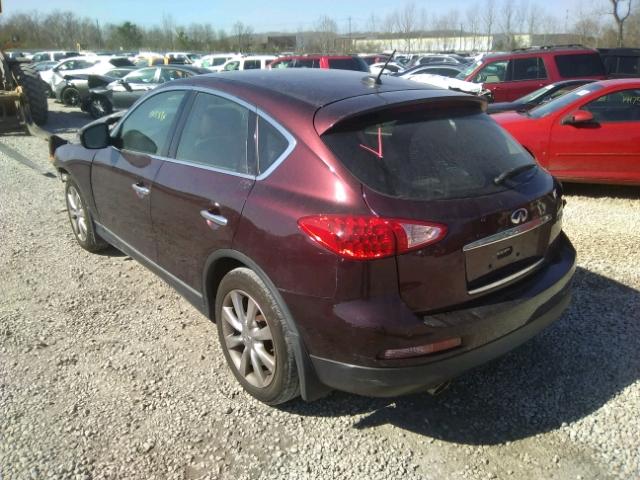 JN1AJ0HP9BM800006 - 2011 INFINITI EX35 BASE BROWN photo 3