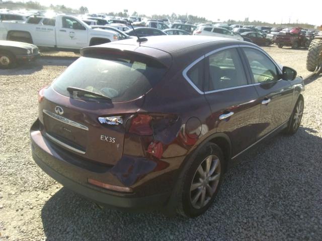 JN1AJ0HP9BM800006 - 2011 INFINITI EX35 BASE BROWN photo 4