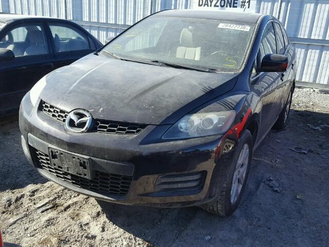 JM3ER293290235007 - 2009 MAZDA CX-7 BLACK photo 2