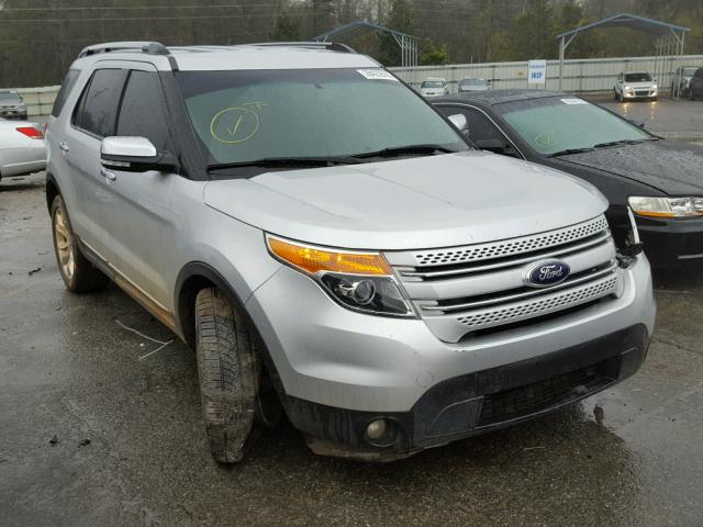 1FM5K7F8XDGC39828 - 2013 FORD EXPLORER L SILVER photo 1