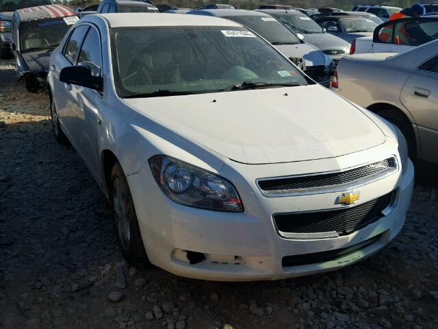 1G1ZG57B48F153652 - 2008 CHEVROLET MALIBU LS WHITE photo 1