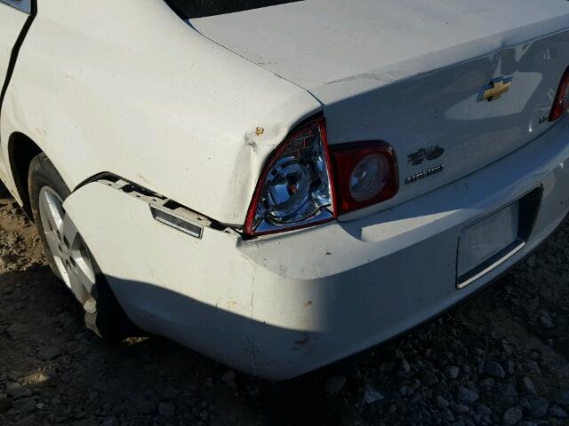 1G1ZG57B48F153652 - 2008 CHEVROLET MALIBU LS WHITE photo 10