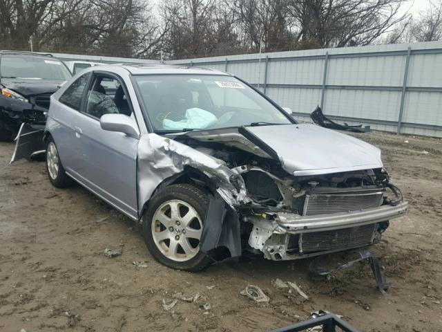 1HGEM22093L072791 - 2003 HONDA CIVIC EX Gümüş foto 1