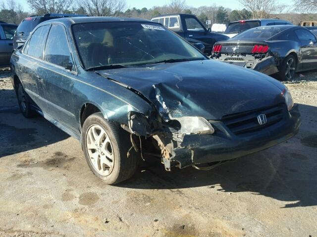 1HGCG165X1A058485 - 2001 HONDA ACCORD EX GREEN photo 1