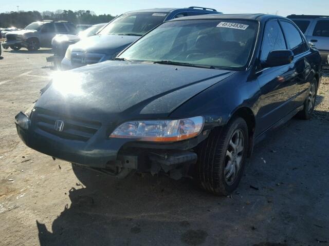 1HGCG165X1A058485 - 2001 HONDA ACCORD EX GREEN photo 2