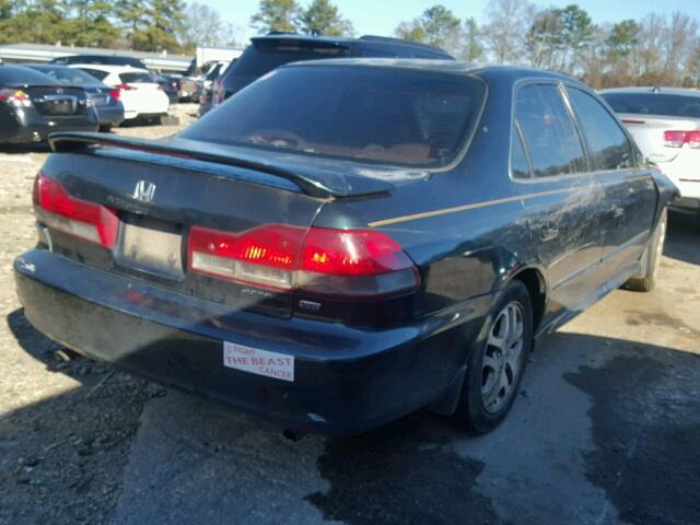 1HGCG165X1A058485 - 2001 HONDA ACCORD EX GREEN photo 4