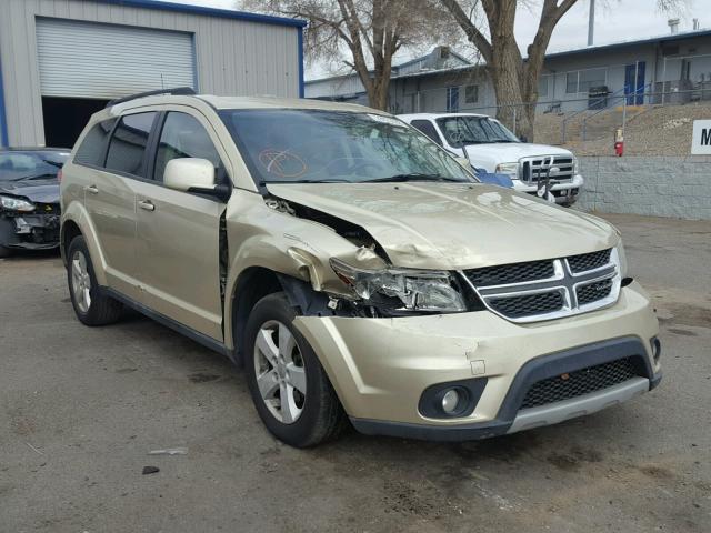 3D4PG1FG9BT530562 - 2011 DODGE JOURNEY MA GOLD photo 1