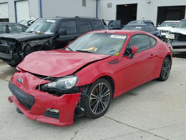 JF1ZCAB13E9600613 - 2014 SUBARU BRZ 2.0 PR RED photo 2