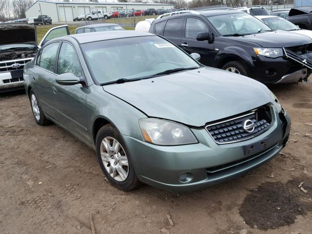 1N4AL11D65C358721 - 2005 NISSAN ALTIMA S GREEN photo 1