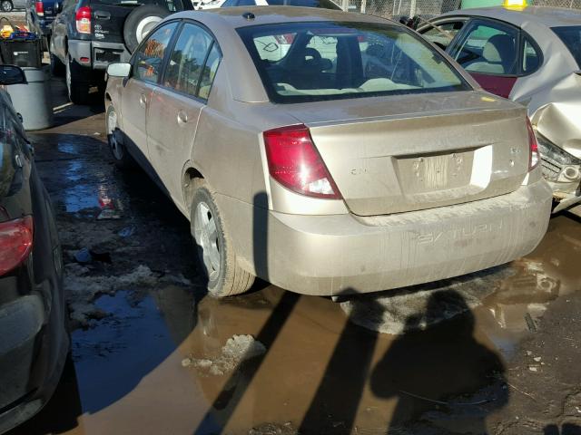 1G8AL55B76Z146719 - 2006 SATURN ION LEVEL TAN photo 3