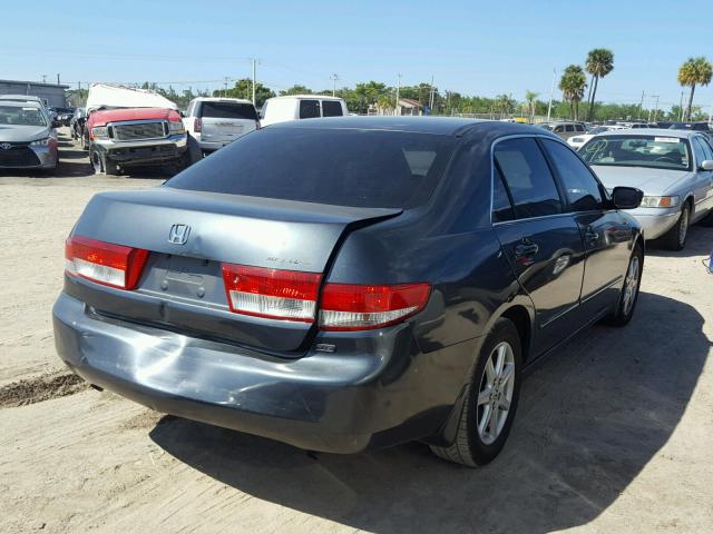 1HGCM66543A081298 - 2003 HONDA ACCORD EX GRAY photo 4