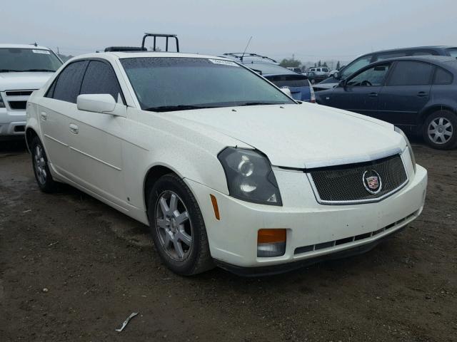 1G6DP577470176608 - 2007 CADILLAC CTS HI FEA WHITE photo 1