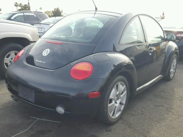 3VWFE21C93M444802 - 2003 VOLKSWAGEN NEW BEETLE 黑色 照片 4