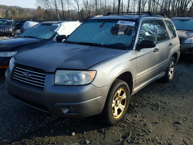 JF1SG63626H738518 - 2006 SUBARU FORESTER 2 TAN photo 2