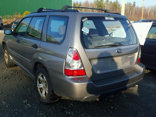 JF1SG63626H738518 - 2006 SUBARU FORESTER 2 TAN photo 3