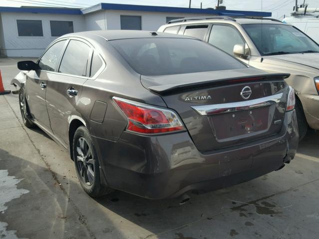 1N4AL3AP3FC484848 - 2015 NISSAN ALTIMA 2.5 BROWN photo 3