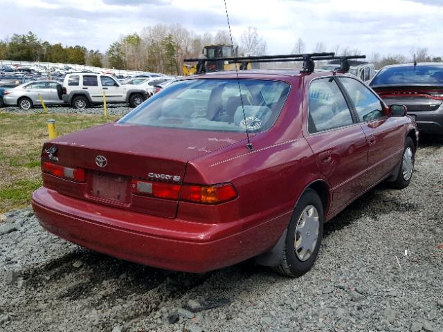 4T1BG22K6WU224093 - 1998 TOYOTA CAMRY CE RED photo 4