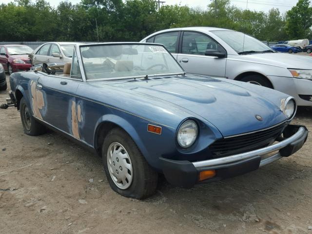 124CS20172558 - 1980 FIAT SPIDER BLUE photo 1