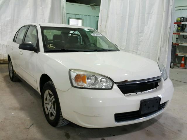 1G1ZS51FX6F292207 - 2006 CHEVROLET MALIBU LS WHITE photo 1
