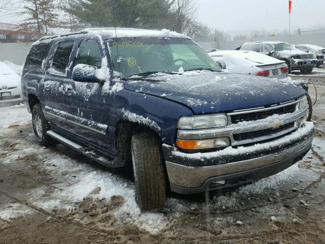 1GNFK16Z33J219802 - 2003 CHEVROLET SUBURBAN K BLUE photo 1