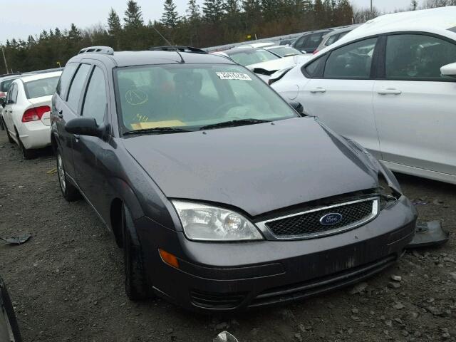 1FAFP36NX7W159373 - 2007 FORD FOCUS ZXW GRAY photo 1