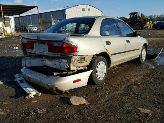 JM1BC1415W0202091 - 1998 MAZDA PROTEGE DX TAN photo 4