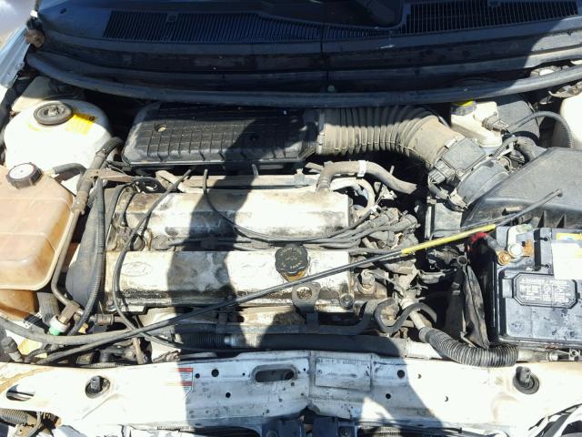 1FAFP6635XK134078 - 1999 FORD CONTOUR SE WHITE photo 7