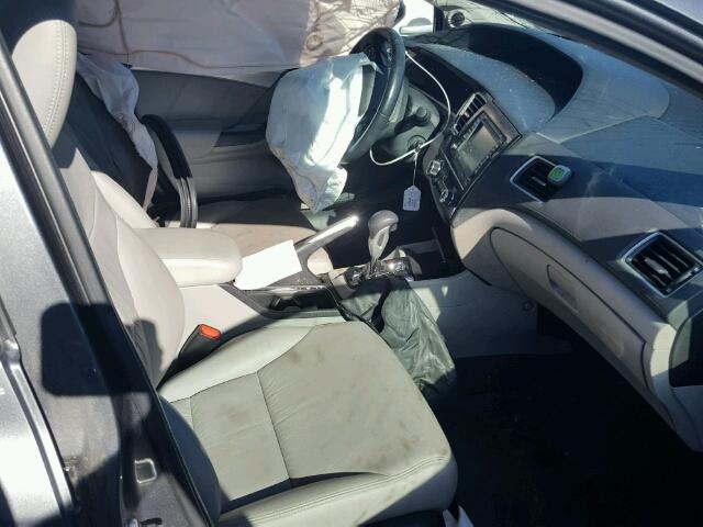 19XFB2F96DE050677 - 2013 HONDA CIVIC EXL 灰色 照片 5