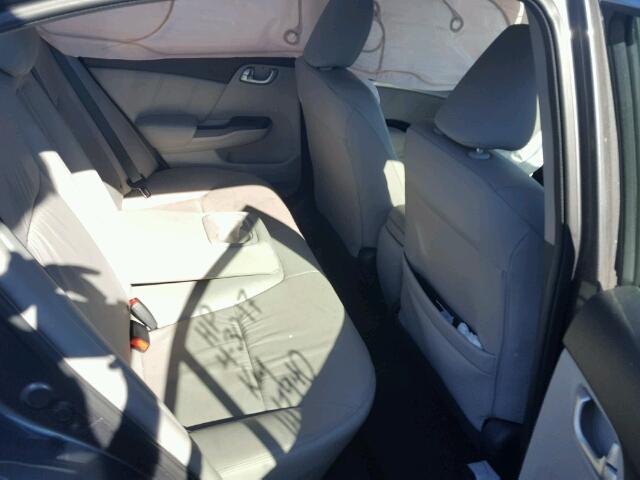 19XFB2F96DE050677 - 2013 HONDA CIVIC EXL 灰色 照片 6
