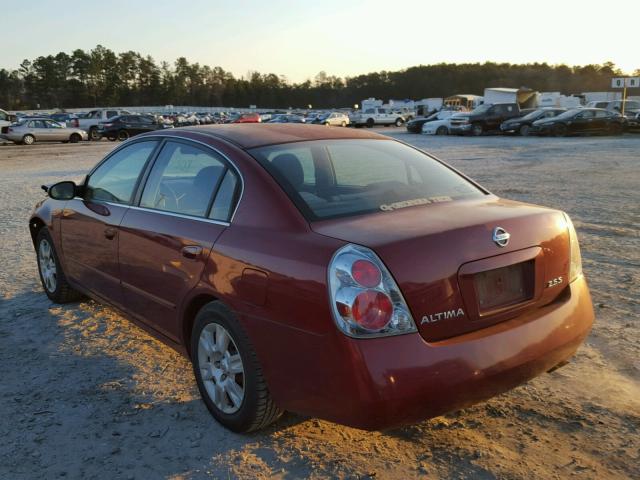 1N4AL11DX5C329755 - 2005 NISSAN ALTIMA S MAROON photo 3