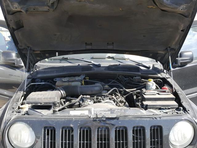 1J4GL38K85W669600 - 2005 JEEP LIBERTY RE BLACK photo 7