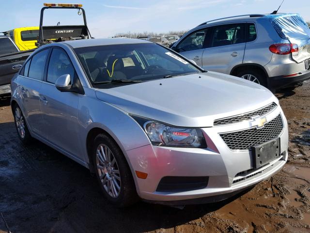 1G1PJ5S98B7294450 - 2011 CHEVROLET CRUZE ECO SILVER photo 1