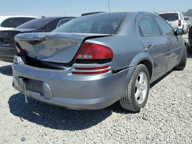 1B3EL46X06N198553 - 2006 DODGE STRATUS SX GRAY photo 4