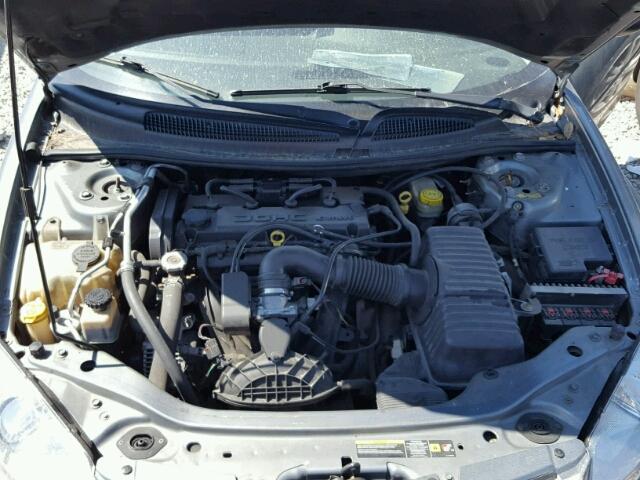 1B3EL46X06N198553 - 2006 DODGE STRATUS SX GRAY photo 7