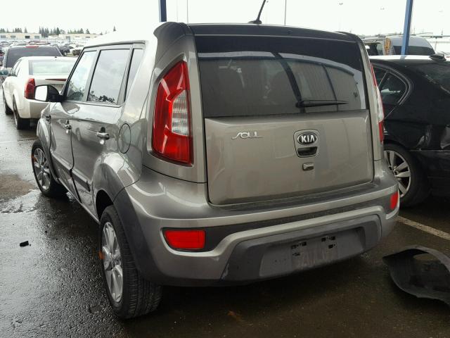 KNDJT2A66D7573797 - 2013 KIA SOUL + GRAY photo 3