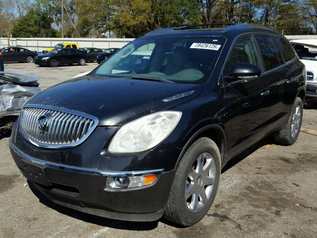 5GAEV23738J260234 - 2008 BUICK ENCLAVE CX BLACK photo 2