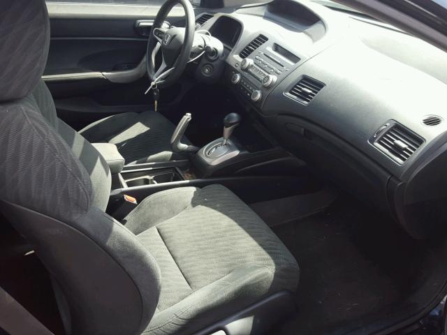 2HGFG1B86AH507403 - 2010 HONDA CIVIC EX შავი ფოტო 5