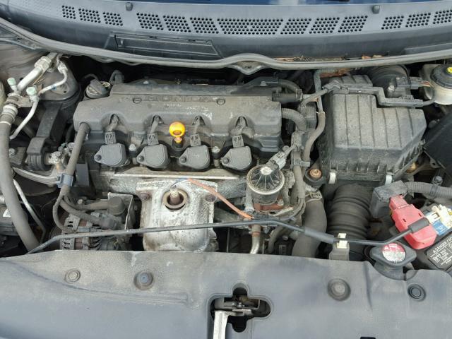 2HGFG1B86AH507403 - 2010 HONDA CIVIC EX შავი ფოტო 7