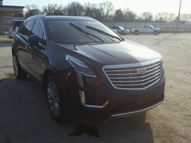 1GYKNFRS0HZ152444 - 2017 CADILLAC XT5 PLATIN BLUE photo 1