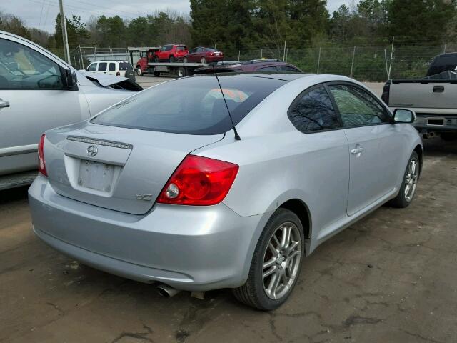 JTKDE177050059822 - 2005 TOYOTA SCION TC 银色 照片 4