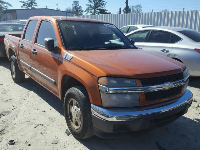 1GCCS136668187946 - 2006 CHEVROLET COLORADO ORANGE photo 1