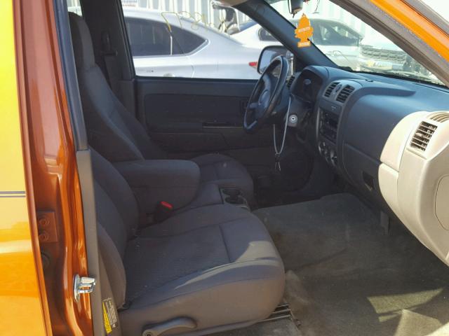 1GCCS136668187946 - 2006 CHEVROLET COLORADO ORANGE photo 5