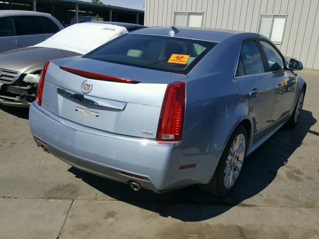 1G6DK5E37D0119944 - 2013 CADILLAC CTS PERFOR BLUE photo 4